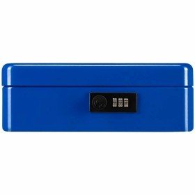 Safe-deposit box Micel CFC09 M13400 Blue Steel 30 x 24 x 9 cm | Tienda24 - Global Online Shop Tienda24.eu