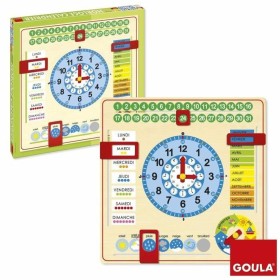 Educational Game Goula Calendar clock by Goula, Board Games - Ref: S71007717, Price: 40,86 €, Discount: %