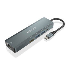 Hub USB Unitek H1107Q Schwarz | Tienda24 Tienda24.eu