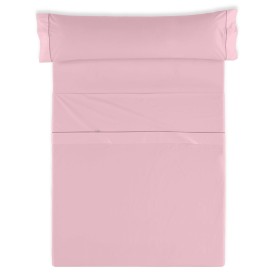 Bedding set Alexandra House Living Pink Single 3 Pieces by Alexandra House Living, Sheets and pillowcases - Ref: D1600021, Pr...