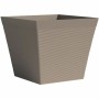 Blumentopf Garden ID Taupe karriert 29 x 26 cm | Tienda24 - Global Online Shop Tienda24.eu