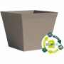 Plant pot Garden ID Taupe Squared 29 x 26 cm | Tienda24 - Global Online Shop Tienda24.eu