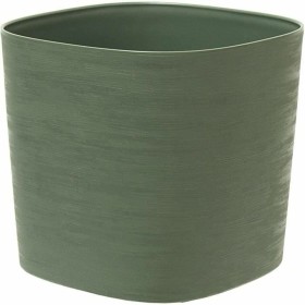 Plant pot Garden ID Black Squared 29 x 26 cm | Tienda24 - Global Online Shop Tienda24.eu