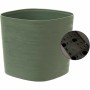 Pot auto-arrosant Garden ID Vert clair 20 x 20 cm | Tienda24 - Global Online Shop Tienda24.eu