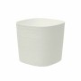 Self-watering flowerpot Garden ID White 25 x 25 cm | Tienda24 - Global Online Shop Tienda24.eu