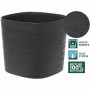 Self-watering flowerpot Garden ID Black 40 x 40 cm | Tienda24 - Global Online Shop Tienda24.eu