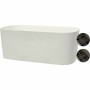 Jardinera Autorriego Garden ID Blanco 17 x 50 x 17 cm | Tienda24 - Global Online Shop Tienda24.eu