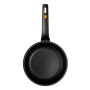 Wok Pan BRA Sartén Efficient Black Aluminium Ø 24 cm | Tienda24 Tienda24.eu