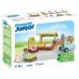 Playset Playmobil Junior 71691 - Organic fruit and vegetable stall 17 Pièces de Playmobil, Playsets de figurines de jouets - ...