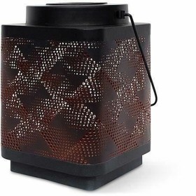 Lampe solaire DKD Home Decor Marron Noir Bambou Rotin 22 x 22 x 39 cm | Tienda24 - Global Online Shop Tienda24.eu