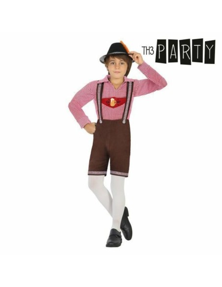 Costume per Bambini Tedesco Marrone (3 pcs) da Th3 Party, Bambini - Ref: S1108674, Precio: €15.90, Descuento: %