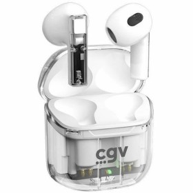 Auriculares Sem Fios com Estojo de Carregamento CGV URBAN GHOST Branco de CGV, Auriculares e acessórios - Ref: S71010278, Pre...