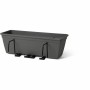 Self-watering planter Garden ID Anthracite 50 cm | Tienda24 - Global Online Shop Tienda24.eu