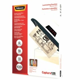 Laminating sleeves Fellowes 25 Units Transparent A4 | Tienda24 Tienda24.eu