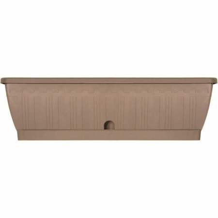 Selbstbewässerndes Pflanzgefäß Garden ID Taupe 60 cm | Tienda24 - Global Online Shop Tienda24.eu