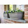 Selbstbewässerndes Pflanzgefäß Garden ID Anthrazit 60 cm | Tienda24 - Global Online Shop Tienda24.eu