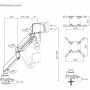 Bildschirm-Träger für den Tisch Oplite MT57 von Oplite, Monitorständer & -arme - Ref: S71010743, Preis: 221,14 €, Rabatt: %