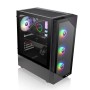 Boîtier ATX semi-tour THERMALTAKE View 200 TG ARGB Noir de THERMALTAKE, Boîtiers pour ordinateurs de bureau - Réf : S71010870...