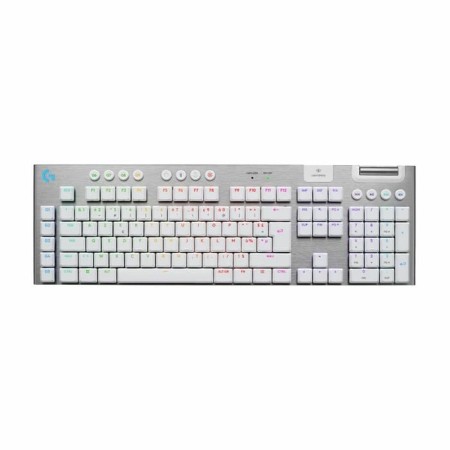 Clavier sans fil Logitech G915 X Blanc AZERTY de Logitech, Claviers - Réf : S71011037, Prix : 291,92 €, Remise : %