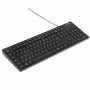 Keyboard Bluestork MEDIA OFFICE Black AZERTY | Tienda24 - Global Online Shop Tienda24.eu