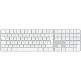 Clavier Apple MXK73F/A Anglais Blanc AZERTY de Apple, Claviers - Réf : S71011267, Prix : 243,96 €, Remise : %