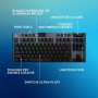 Clavier sans fil Logitech G915 TKL X Noir AZERTY de Logitech, Claviers - Réf : S71011331, Prix : 258,41 €, Remise : %