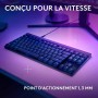 Clavier Logitech G515 TKL Noir AZERTY de Logitech, Claviers - Réf : S71011335, Prix : 134,52 €, Remise : %