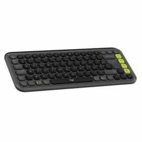 Wireless Keyboard Logitech Pop Icon Keys Dark grey AZERTY by Logitech, Keyboards - Ref: S71011341, Price: 82,12 €, Discount: %