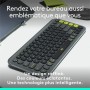 Clavier sans fil Logitech Pop Icon Keys Gris foncé AZERTY de Logitech, Claviers - Réf : S71011341, Prix : 82,12 €, Remise : %