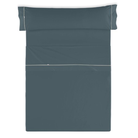 Jeu de draps Alexandra House Living Gris Gran lit 2 persones 3 Pièces de Alexandra House Living, Draps et taies d'oreiller - ...