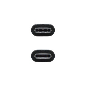 Câble USB Aisens Noir 1,8 m (1 Unité) | Tienda24 Tienda24.eu