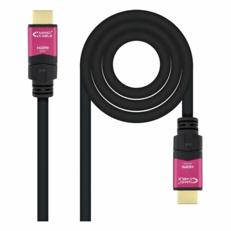 HDMI Cable NANOCABLE 10.15.3720 Black 20 m | Tienda24 Tienda24.eu