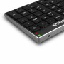 Keyboard NGS MULTI-DEVICE Black Black/Silver Spanish Qwerty | Tienda24 Tienda24.eu