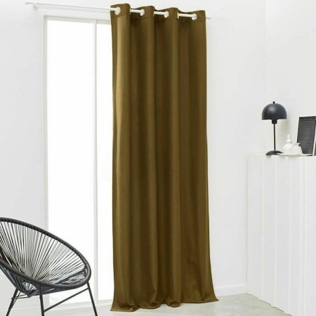 Vorhang TODAY Polyester Bronze (140 x 240 cm) von TODAY, Vorhänge - Ref: S7105141, Preis: 33,11 €, Rabatt: %