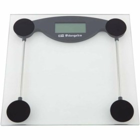 Bilancia Digitale da Bagno Orbegozo 16229 Trasparente Vetro 150 kg (1