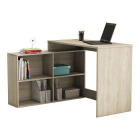 Bureau Alexandra House Living Noir Chêne Métal Bois MDP 120 x 75 x 60 cm industriel | Tienda24 - Global Online Shop Tienda24.eu