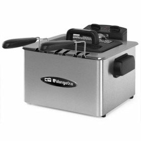 Friteuse Haeger DF-4SS.014A Argenté Noir 2000 W | Tienda24 Tienda24.eu