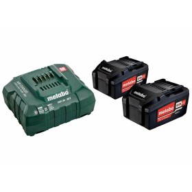 Conjunto de carregador e bateria recarregável Metabo 685051000 5,2 Ah de Metabo, Acessórios para ferramentas sem fios - Ref: ...