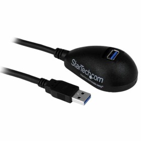 Cabo USB Startech USB3SEXT5DKB Preto 1,5 m (1 Unidade) de Startech, Cabos USB - Ref: S7115363, Preço: 31,90 €, Desconto: %