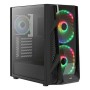 Boîtier Demi Tour Micro ATX / Mini ITX / ATX Aerocool ACCM-PB20033.11 RGB USB 3.0 Ø 20 cm Noir de Aerocool, Boîtiers pour ord...