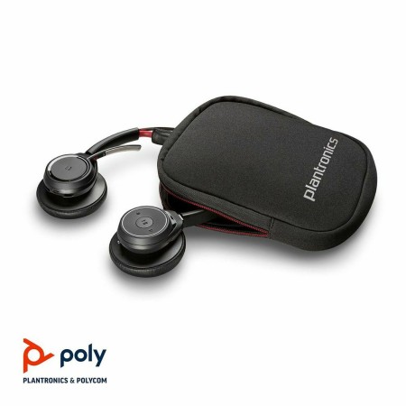 Casques avec Microphone Plantronics 202652-104 Noir | Tienda24 Tienda24.eu