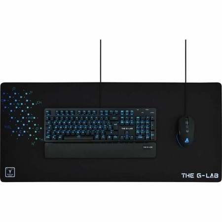 Non-slip Mat The G-Lab Pad Yttrium Black 90 x 40 cm by The G-Lab, Keyboard and mouse accessories - Ref: S7133776, Price: 37,5...