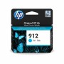 Original Ink Cartridge HP 912 Cyan by HP, Printer toners and inks - Ref: S7134471, Price: 30,27 €, Discount: %