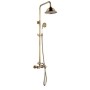 Colonne de douche ROUSSEAU Acier inoxydable Bronze de Rousseau, Douches - Réf : S7141630, Prix : 155,16 €, Remise : %