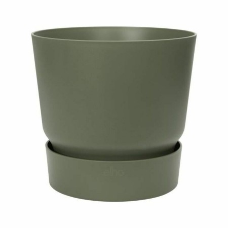 Plant pot Elho Greenville Circular Green Plastic (Ø 29,5 x 27,8 cm) | Tienda24 - Global Online Shop Tienda24.eu