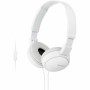 Auriculares Sony MDR-ZX110AP Branco | Tienda24 Tienda24.eu