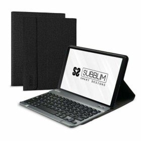 Teclado Bluetooth Logitech Slim Folio Preto Cinzento Grafite Alemão QWERTZ | Tienda24 Tienda24.eu