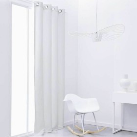 Rideau TODAY Blanc 140 x 240 cm de TODAY, Rideaux et draperies - Réf : S7165647, Prix : 33,35 €, Remise : %