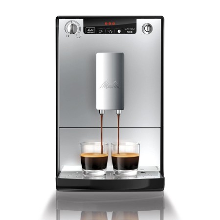 Caffettiera superautomatica Melitta Solo Silver E950-103 Argentato 1400 W 1450 W 15 bar 1,2 L 1400 W di Melitta, Macchine da ...