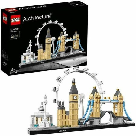 Playset Lego Architecture 21034 London (468 Pieces) by Lego, Toy figures playsets - Ref: S7166509, Price: 56,46 €, Discount: %